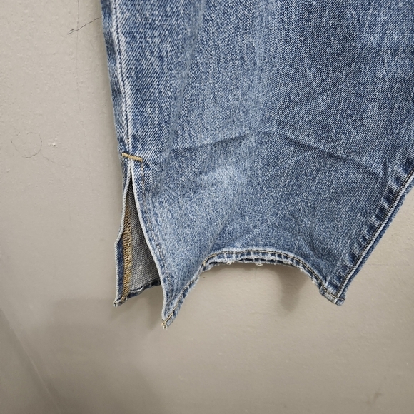 Old navy women's high rise jeans size 26 blue new with tags button fly - Picture 3 of 8